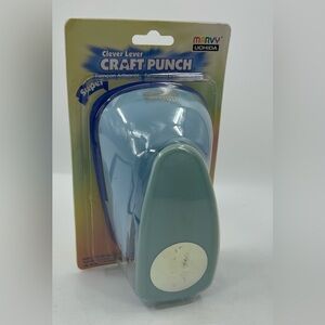Marvy Uchida “Clever‎ Lever” Super Jumbo Craft Punch 2” Circle 51mm New NIP
